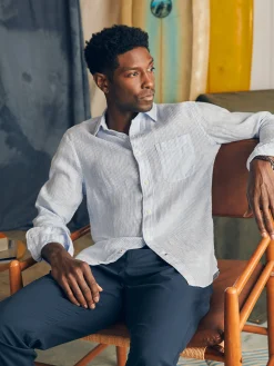 Laguna Linen Shirt -*Faherty Brand Sale