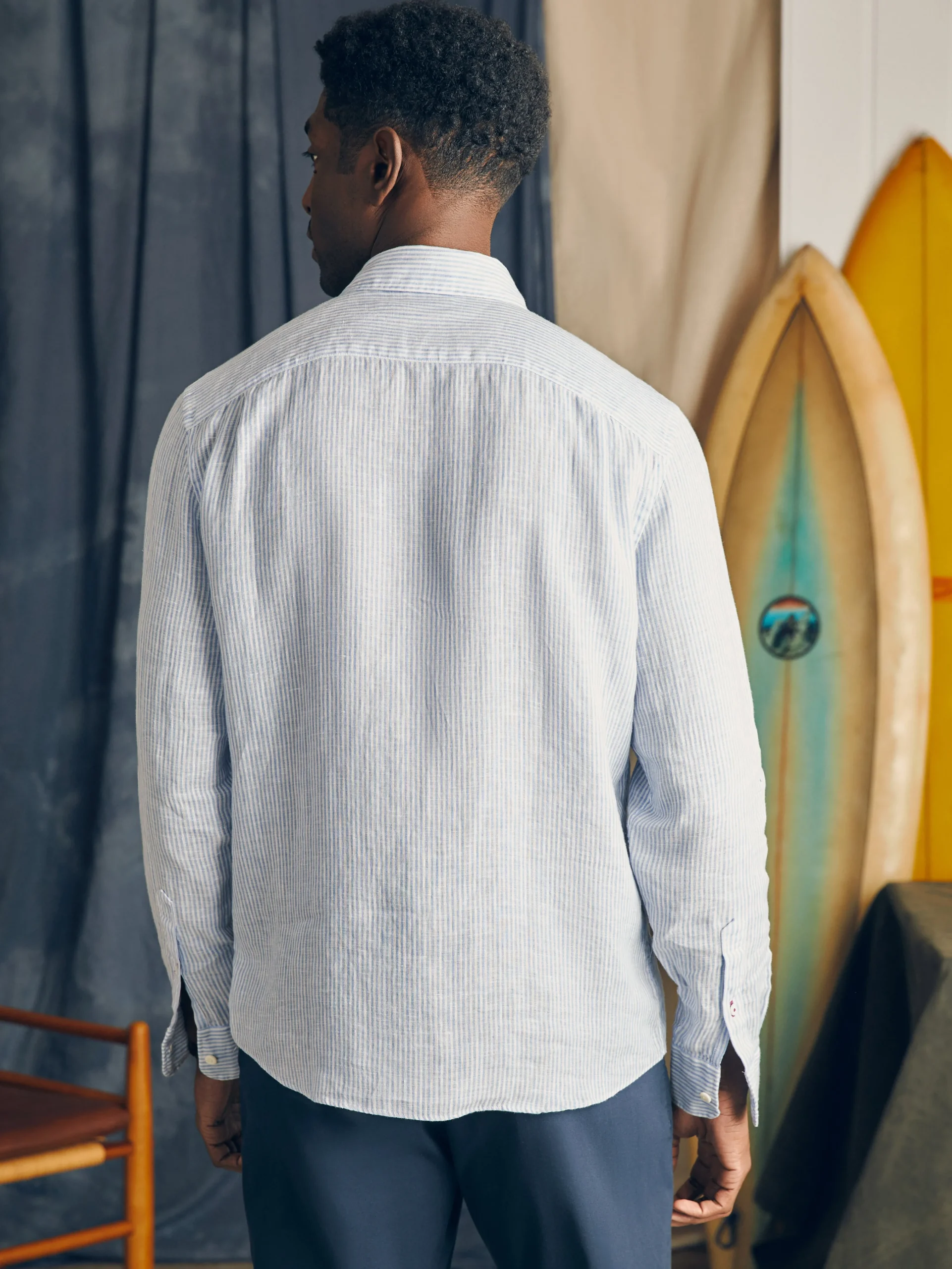 Laguna Linen Shirt -*Faherty Brand Sale