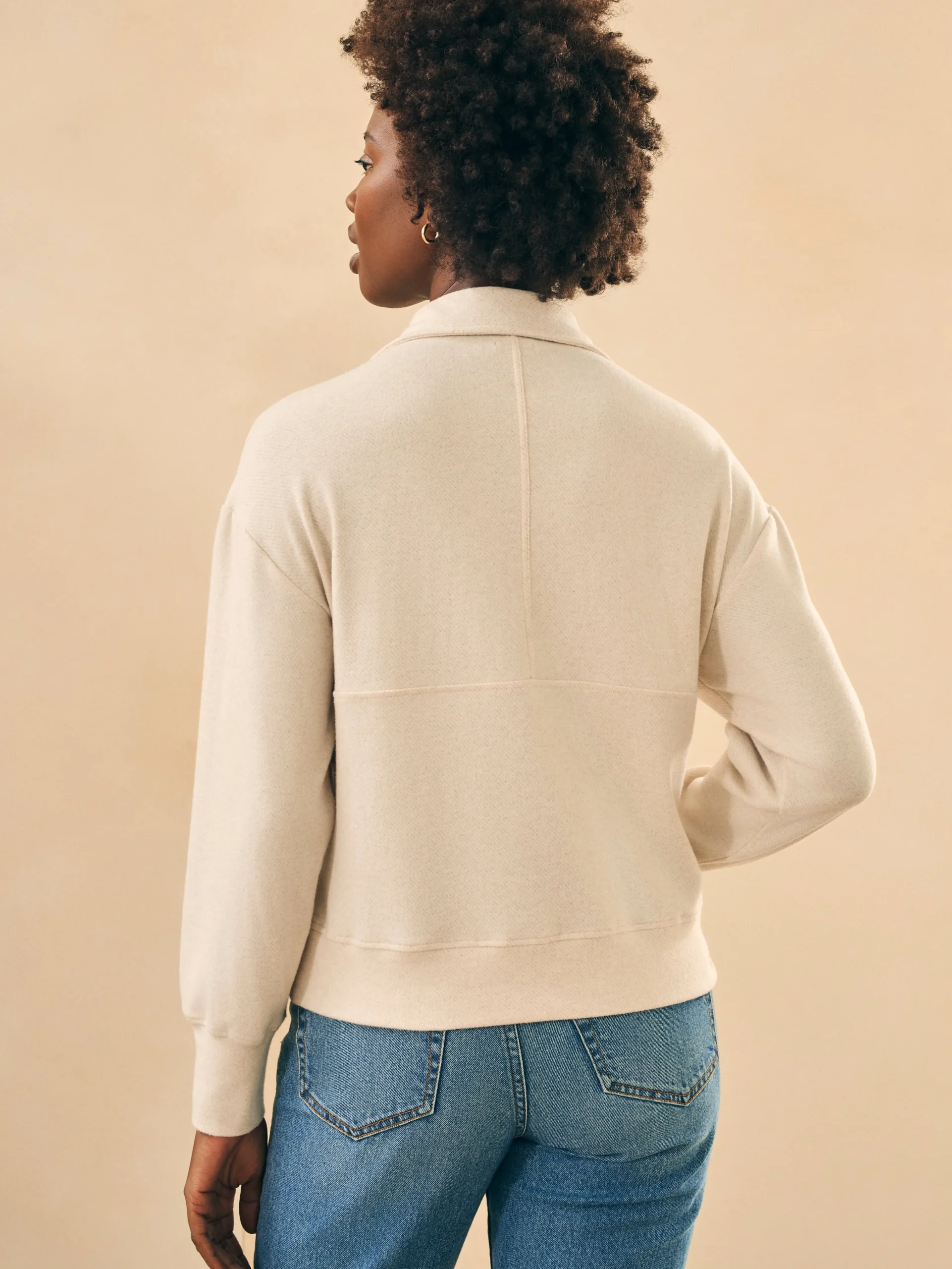 Legend™ Lounge Half Zip Sweatshirt -*Faherty Brand