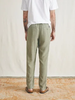 Linen Drawstring Pant -*Faherty Brand Online