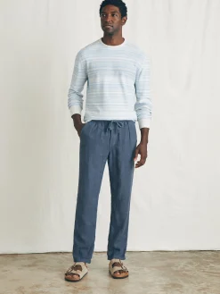 Linen Drawstring Pant -*Faherty Brand Best