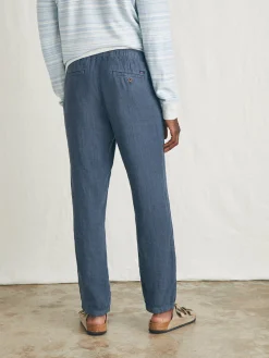 Linen Drawstring Pant -*Faherty Brand Best