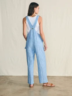 Linen Mechanic Overall -*Faherty Brand Discount