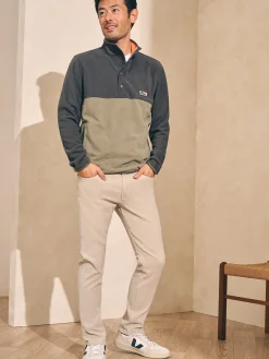Low Pile Fleece Popover -*Faherty Brand Sale