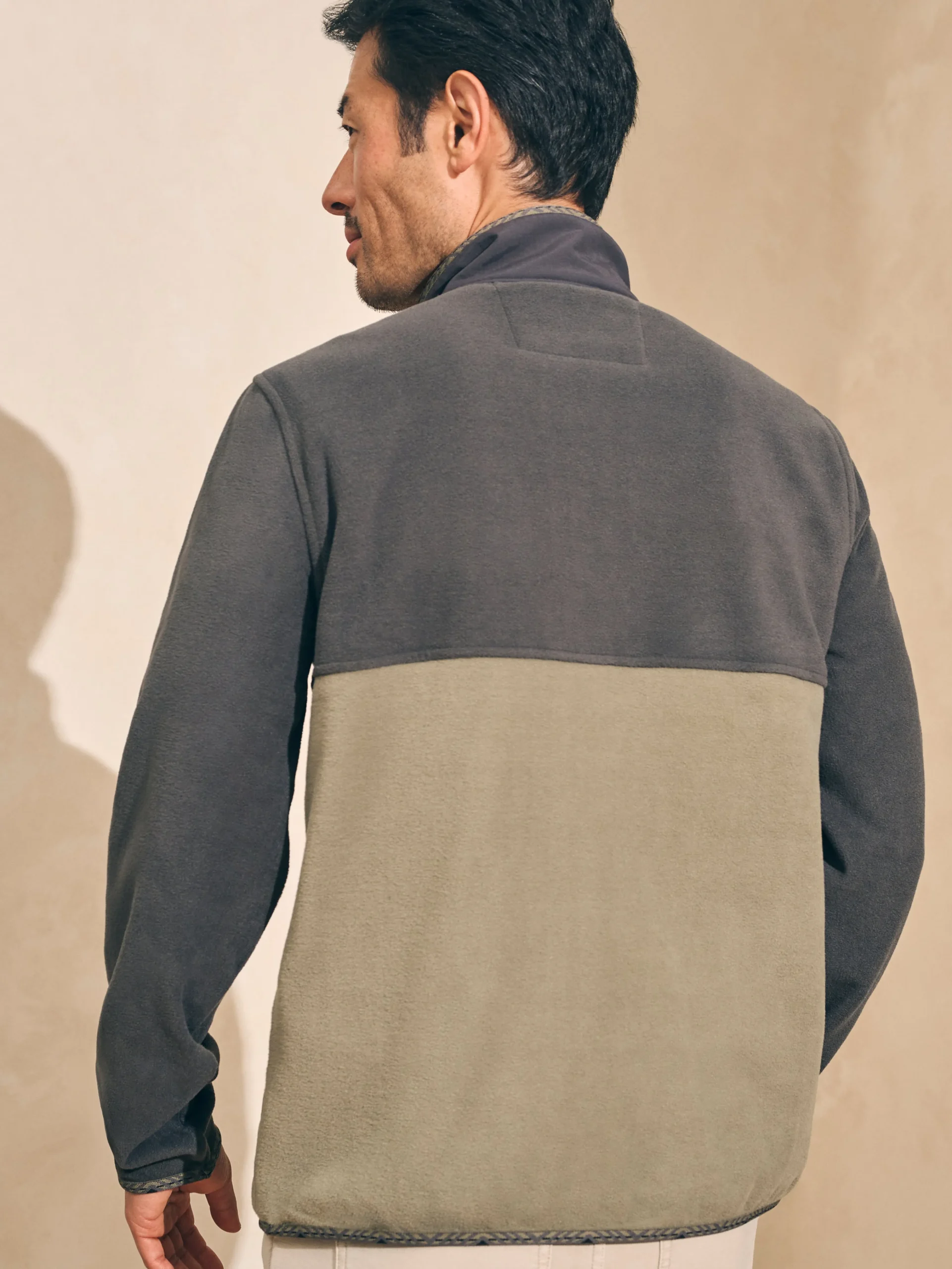 Low Pile Fleece Popover -*Faherty Brand Sale
