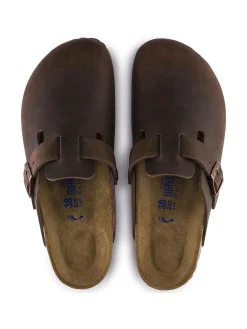 Men's Birkenstock Boston Clog Soft Footbed -*Faherty Brand Hot