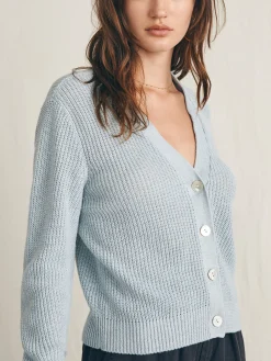 Miramar Linen Cardigan -*Faherty Brand Sale