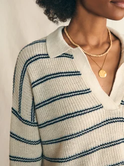 Miramar Linen Polo -*Faherty Brand