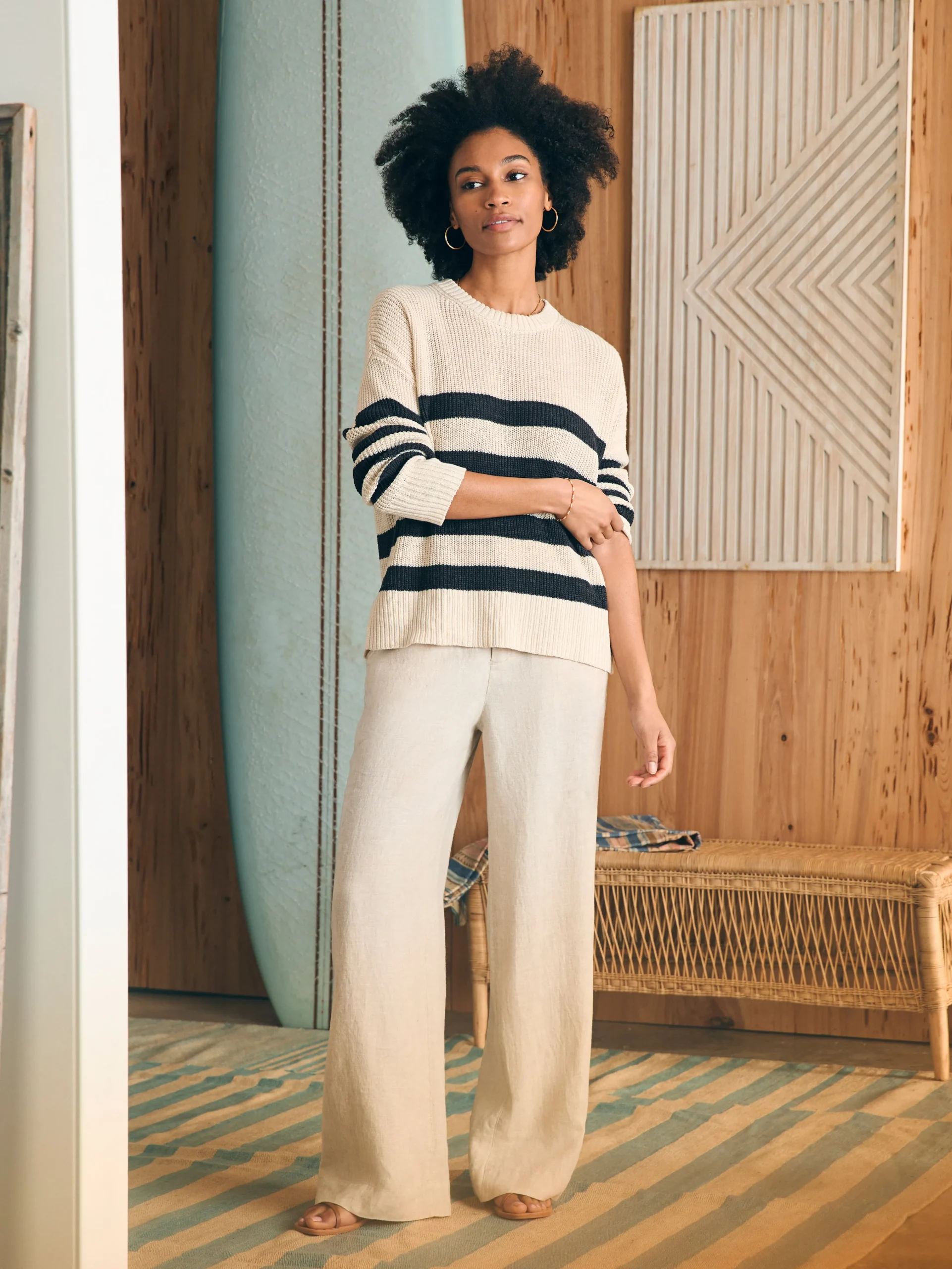 Monterey Linen Pant -*Faherty Brand