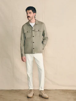 Movement™ Flex Linen Shirt Jacket -*Faherty Brand Clearance