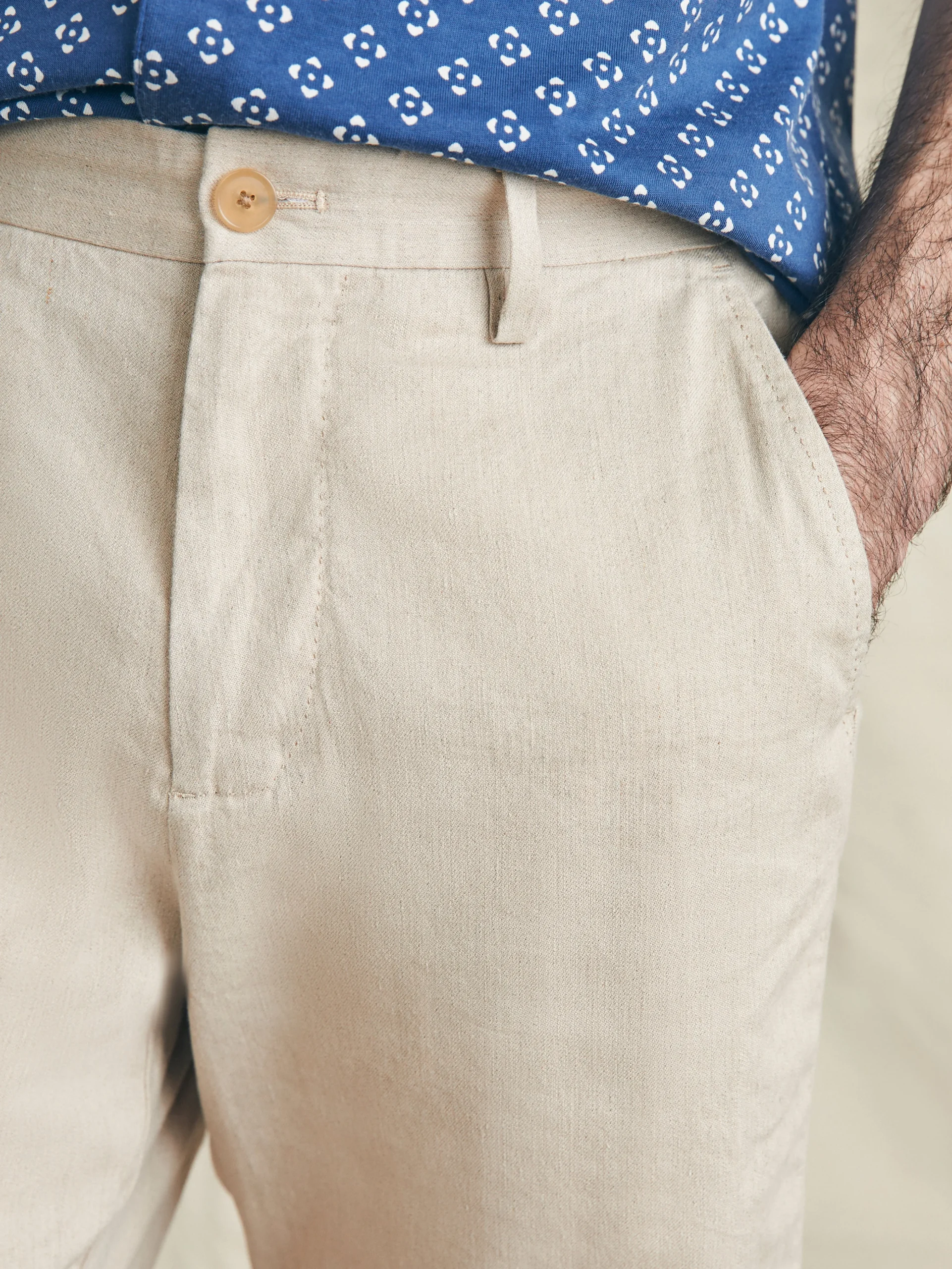 Movement™ Flex Linen Short (7" Inseam) -*Faherty Brand