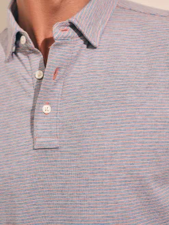 Movement™ Long-Sleeve Polo Shirt -*Faherty Brand Online