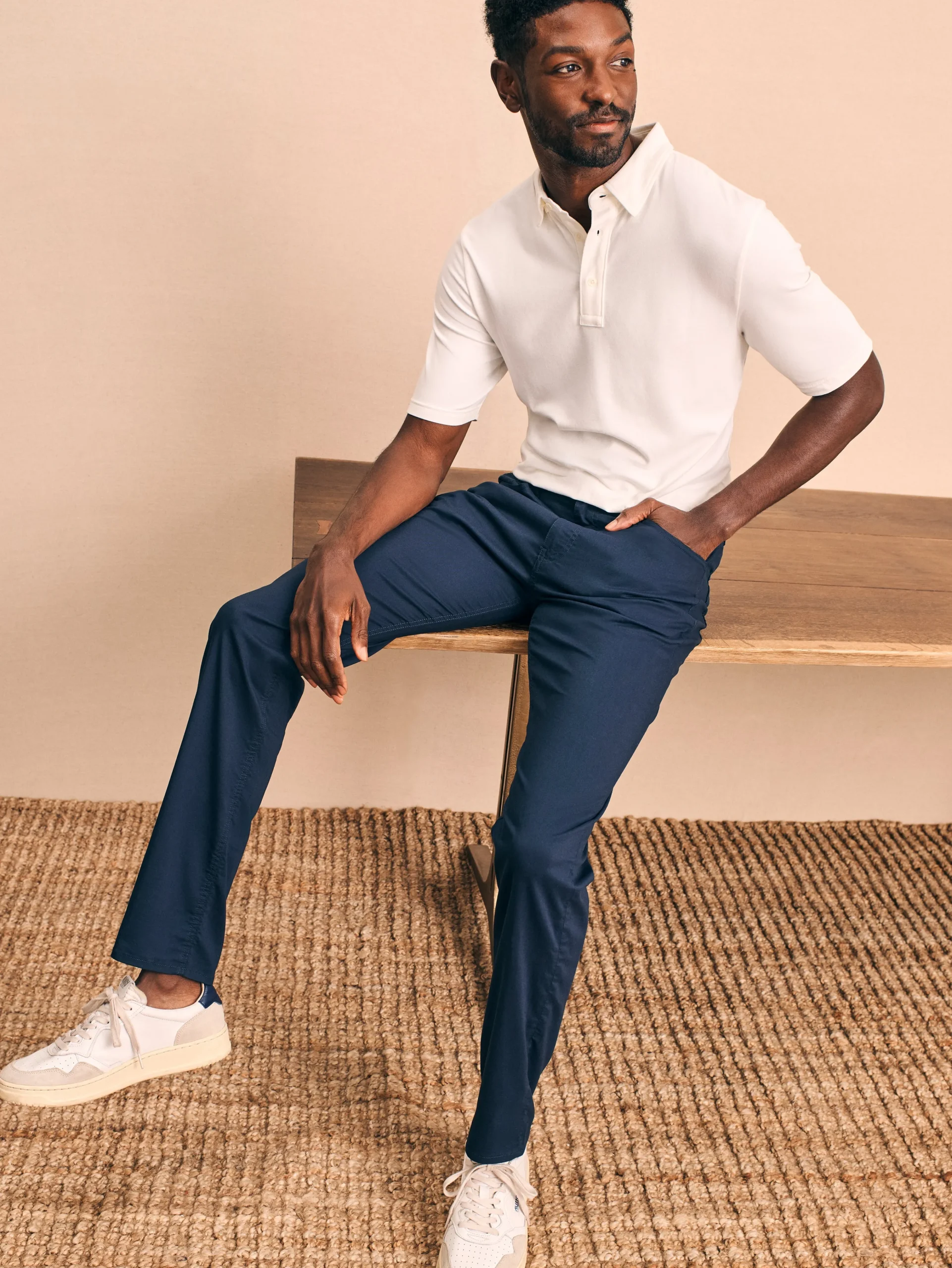Movement™ 5-Pocket Pant -*Faherty Brand Outlet