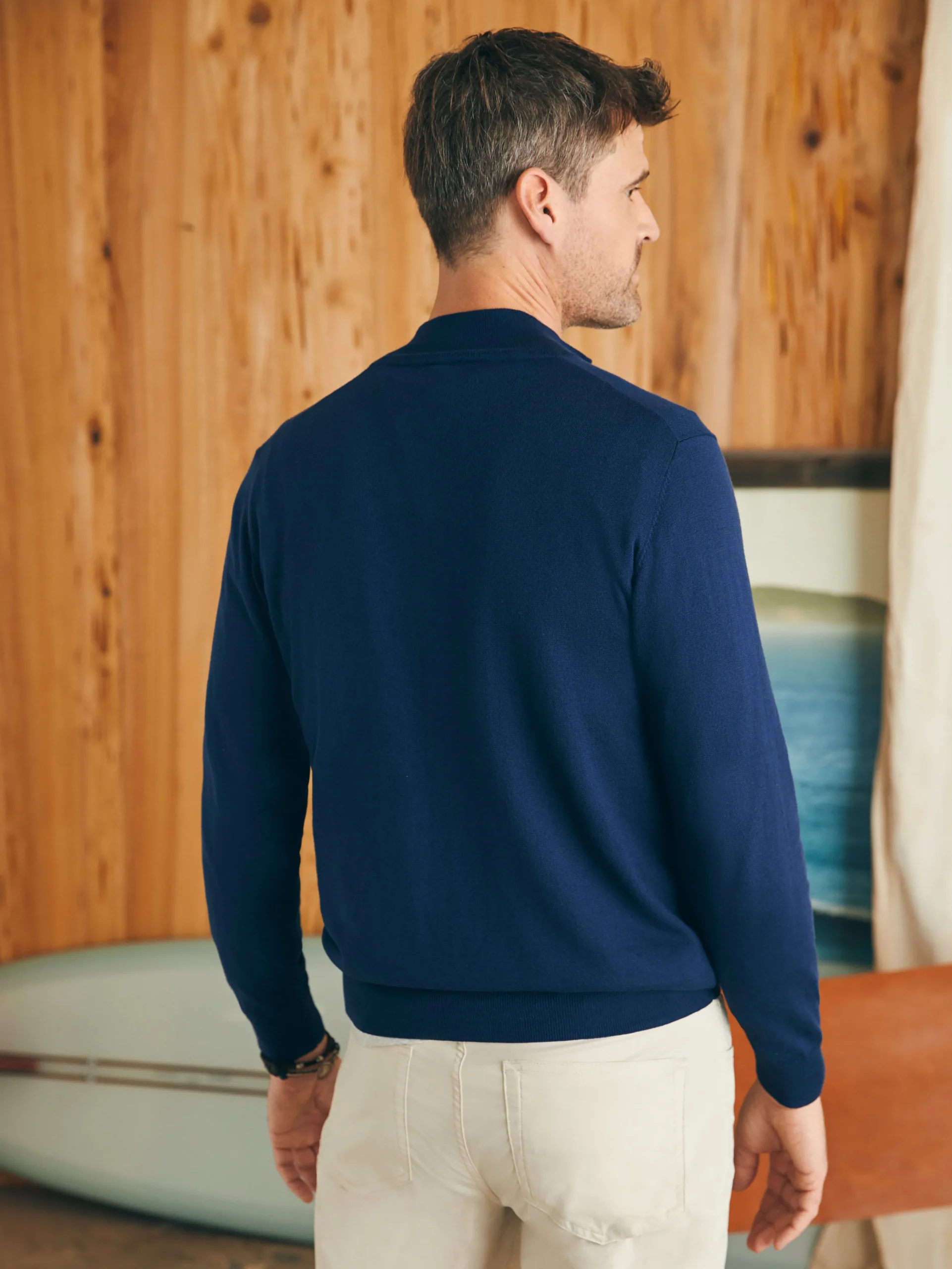 Movement™ Quarter Zip Sweater -*Faherty Brand Best