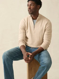 Movement™ Quarter Zip Sweater -*Faherty Brand