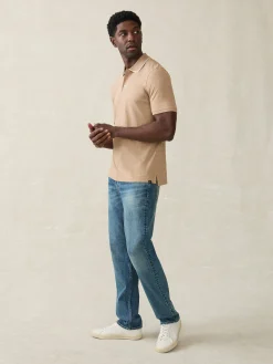Movement™ Short-Sleeve Pique Polo Shirt -*Faherty Brand Discount