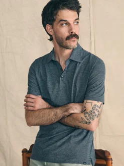 Movement™ Short-Sleeve Pique Polo Shirt -*Faherty Brand Clearance