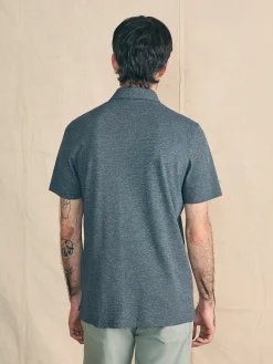 Movement™ Short-Sleeve Pique Polo Shirt -*Faherty Brand Clearance