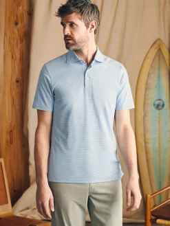 Movement™ Short-Sleeve Pique Polo Shirt -*Faherty Brand Hot