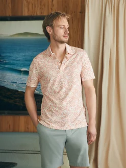 Movement™ Short-Sleeve Pique Polo Shirt -*Faherty Brand Sale