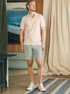 Movement™ Short-Sleeve Pique Polo Shirt -*Faherty Brand Sale