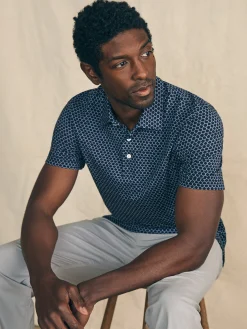 Movement™ Short-Sleeve Pique Polo Shirt -*Faherty Brand Discount