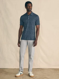 Movement™ Short-Sleeve Pique Polo Shirt -*Faherty Brand Discount