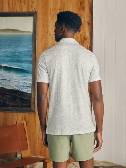 Movement™ Short-Sleeve Pique Polo Shirt -*Faherty Brand Sale