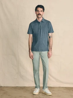 Movement™ Short-Sleeve Pique Polo Shirt (Tall) -*Faherty Brand