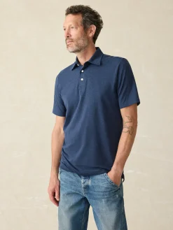 Movement™ Short-Sleeve Polo Shirt -*Faherty Brand Sale
