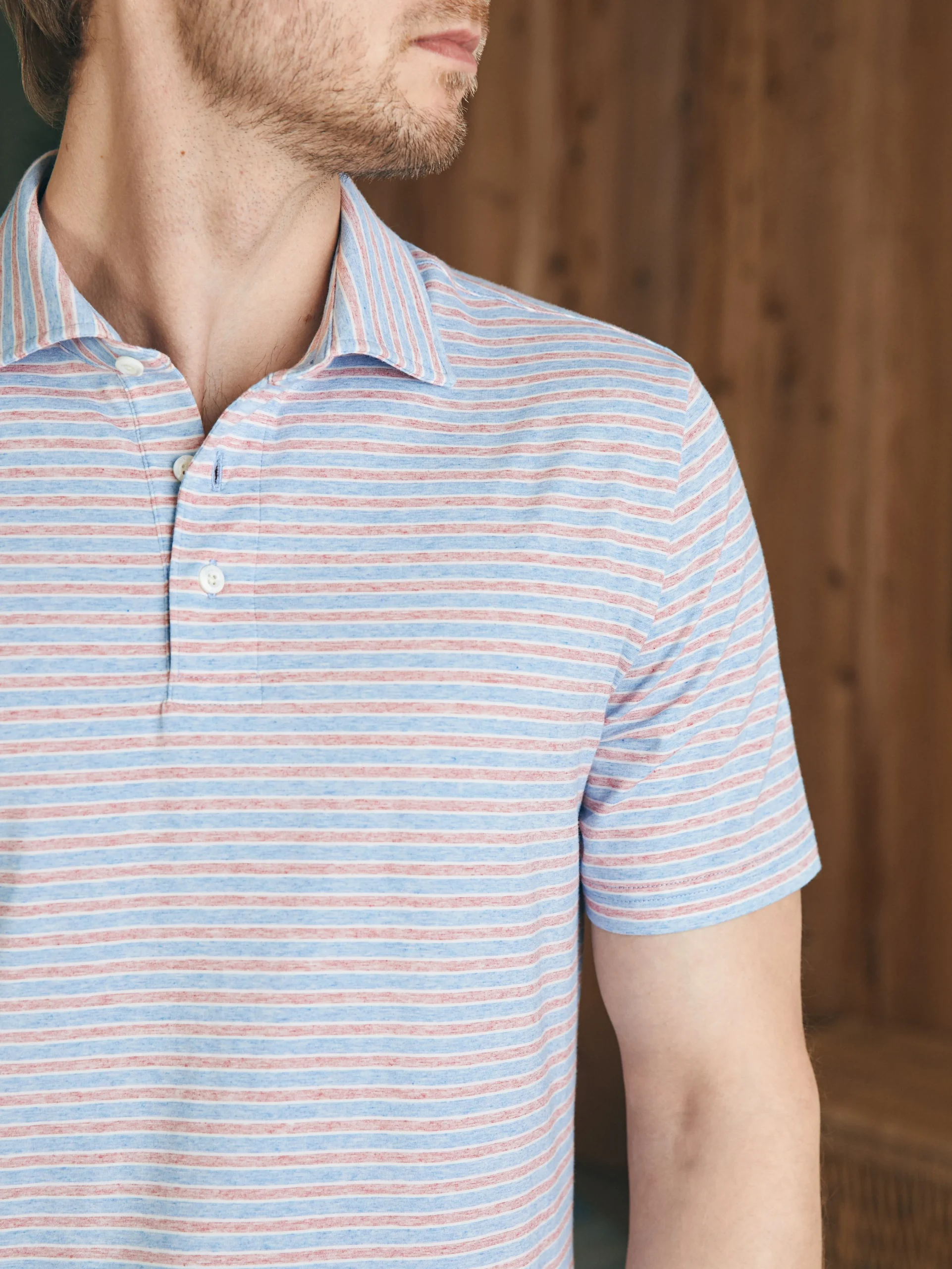 Movement™ Short-Sleeve Polo Shirt -*Faherty Brand Discount