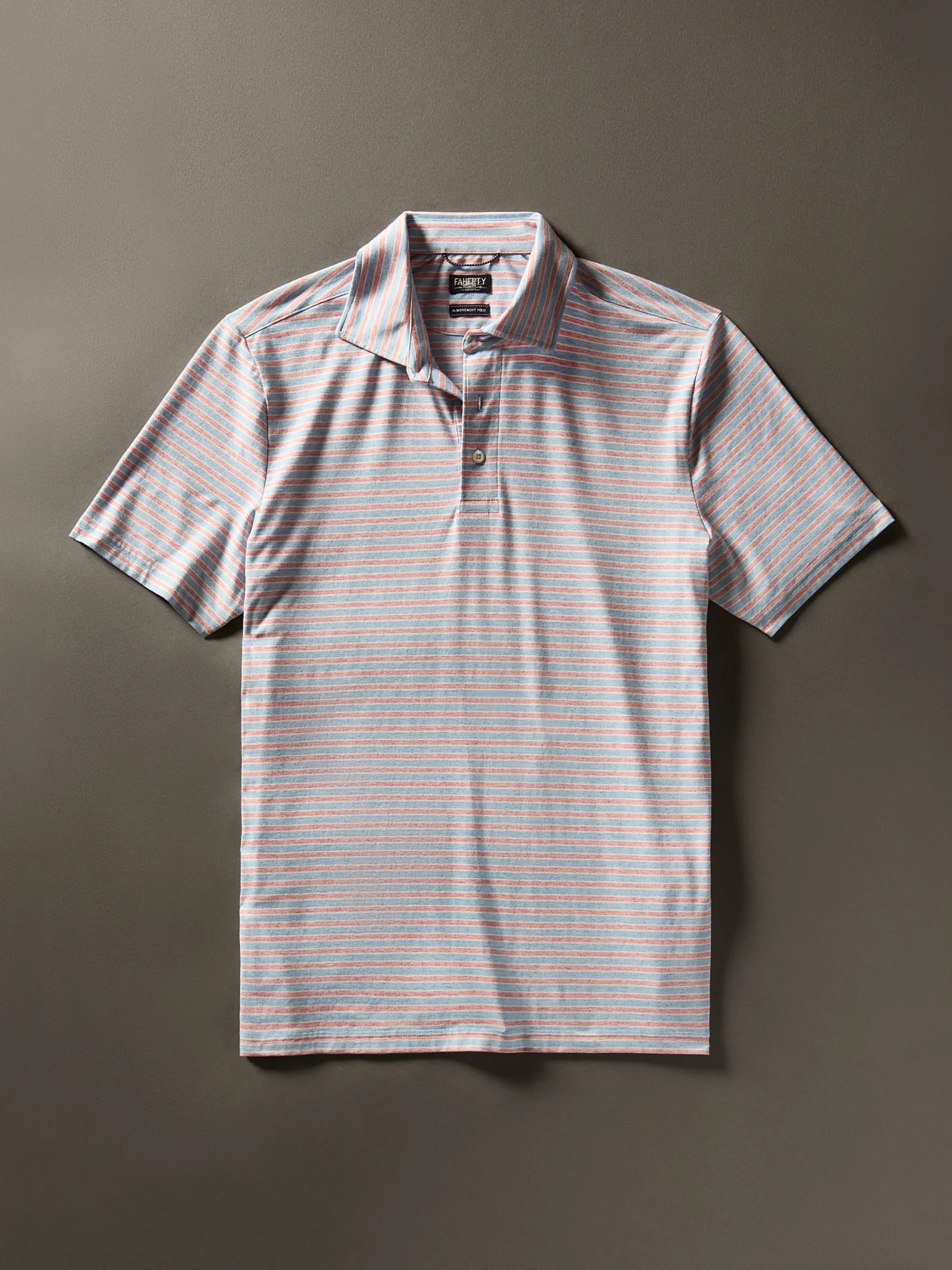 Movement™ Short-Sleeve Polo Shirt -*Faherty Brand Discount