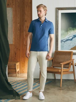 Movement™ Short-Sleeve Polo Shirt -*Faherty Brand New
