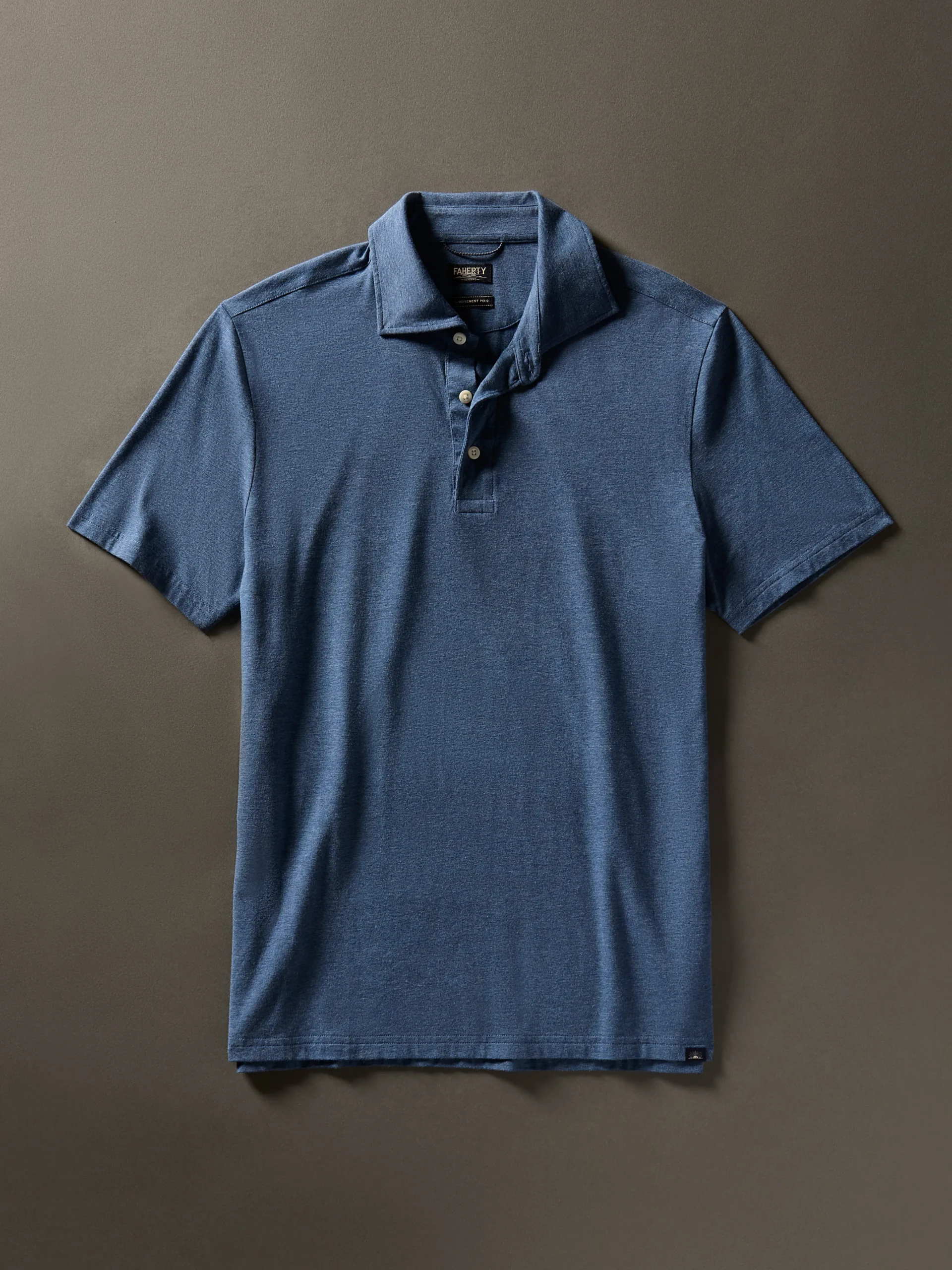 Movement™ Short-Sleeve Polo Shirt -*Faherty Brand New