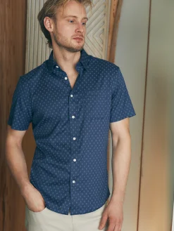 Movement™ Short-Sleeve Shirt (Tall) -*Faherty Brand Outlet