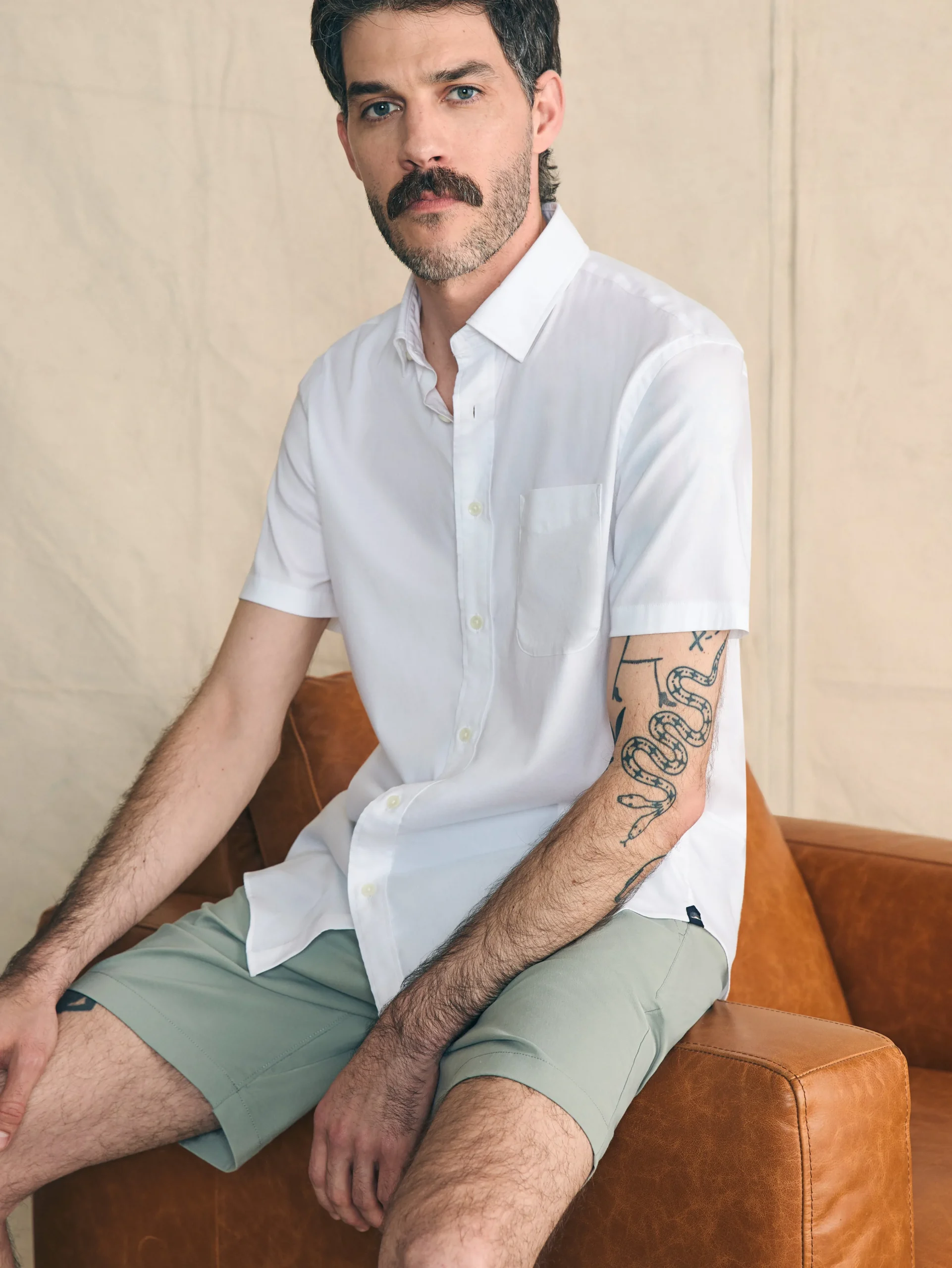 Movement™ Short-Sleeve Shirt -*Faherty Brand Sale