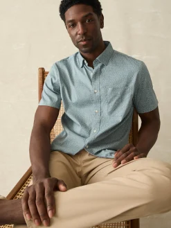 Movement™ Short-Sleeve Shirt -*Faherty Brand Discount