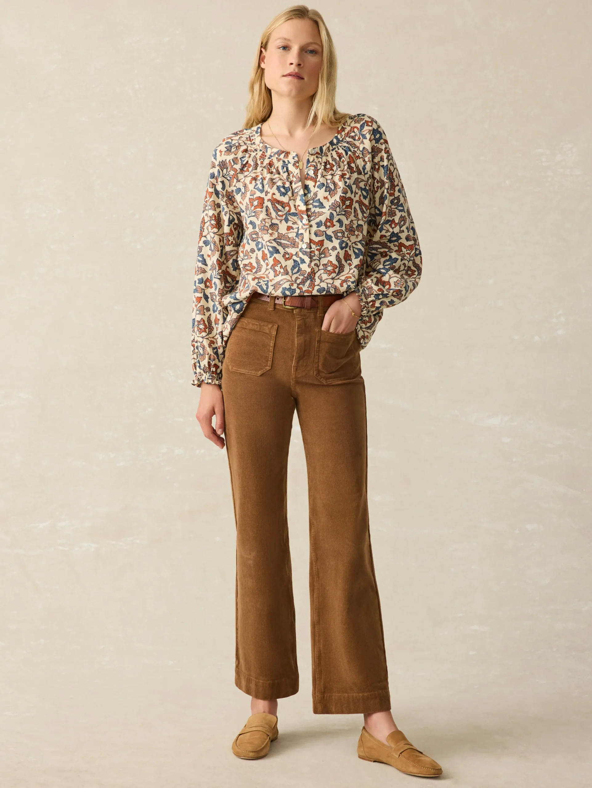Odette Top -*Faherty Brand Sale