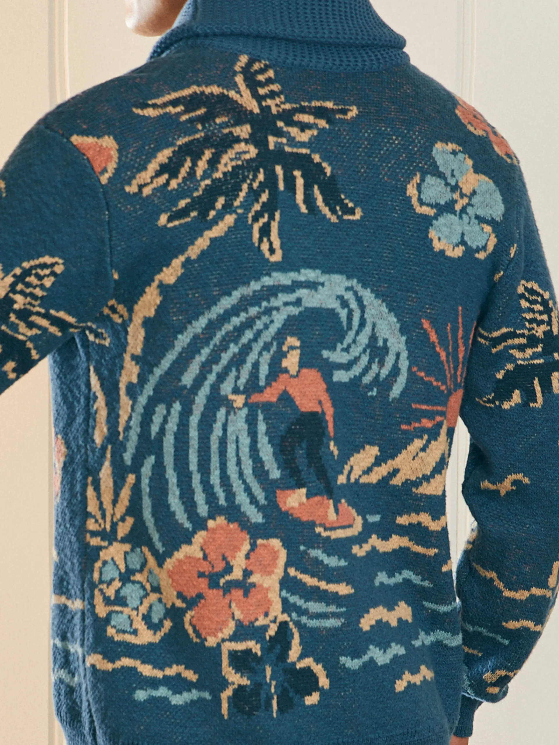 Offshore Swell Cardigan -*Faherty Brand Outlet