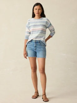 Organic Cotton Denim Short -*Faherty Brand Outlet