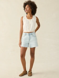 Organic Cotton Denim Short -*Faherty Brand Hot