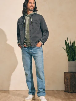 Organic Cotton Slim Straight Denim (32" Inseam) -*Faherty Brand Sale