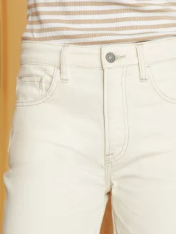 Organic Cotton Slim Straight Ankle Denim -*Faherty Brand Clearance