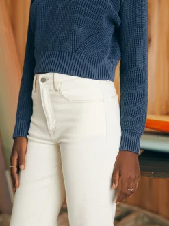 Organic Cotton Slim Straight Denim -*Faherty Brand