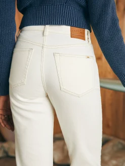 Organic Cotton Slim Straight Denim -*Faherty Brand