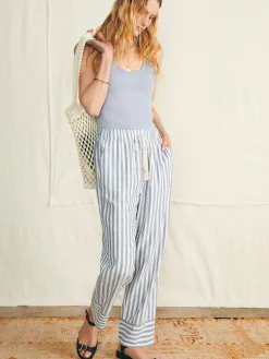 Pacific Beach Linen Pant -*Faherty Brand Online