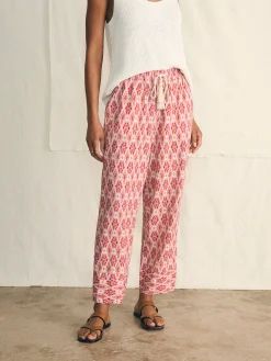 Pacific Beach Linen Pant -*Faherty Brand Discount