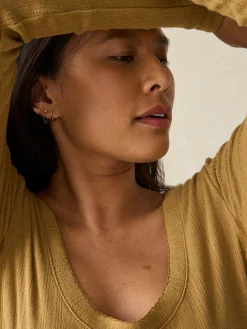 Pacific Pointelle Scoop Neck -*Faherty Brand Discount