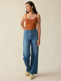 Pacific Pointelle Tank -*Faherty Brand Sale