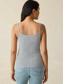 Pacific Pointelle Tank -*Faherty Brand Outlet